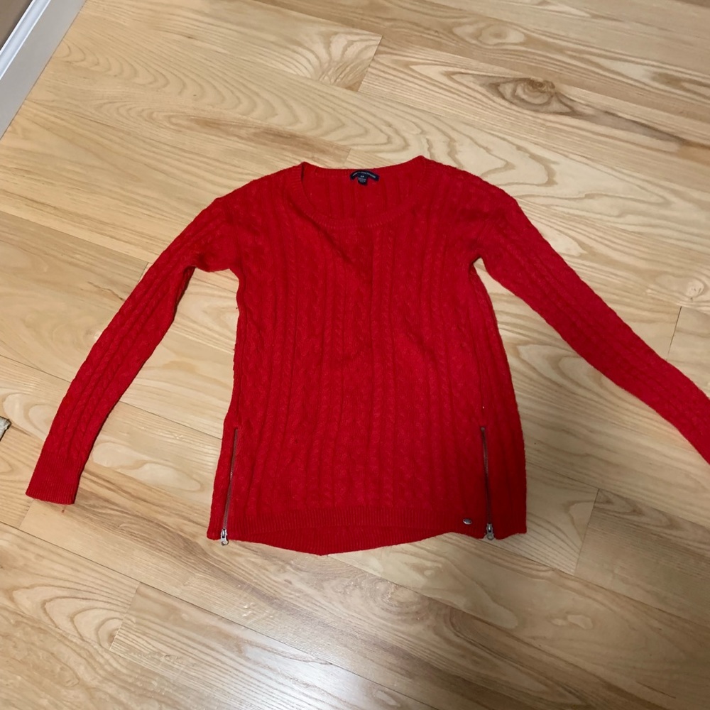 Red American Eagle Sweater Sz. small